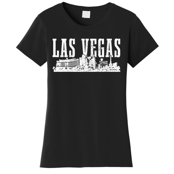 Las Vegas Skyline Pride Vintage Las Vegas Nevada Women's T-Shirt