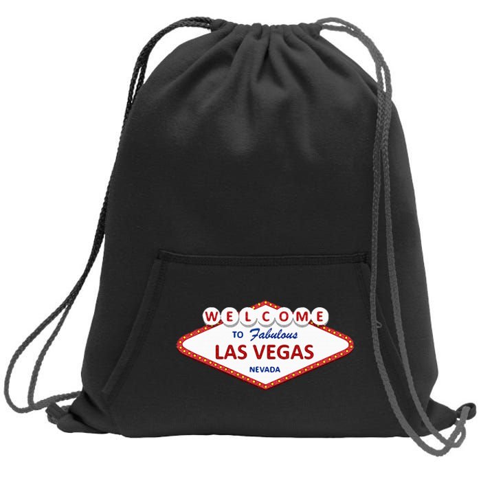 Las Vegas Sign Nevada Aesthetic Sweatshirt Cinch Pack Bag