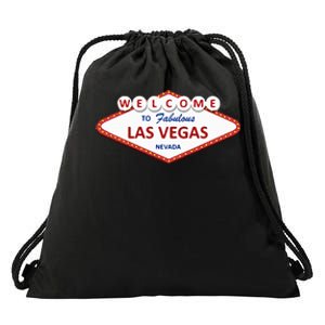 Las Vegas Sign Nevada Aesthetic Drawstring Bag