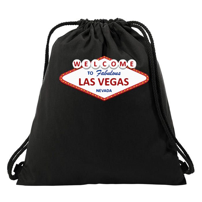 Las Vegas Sign Nevada Aesthetic Drawstring Bag