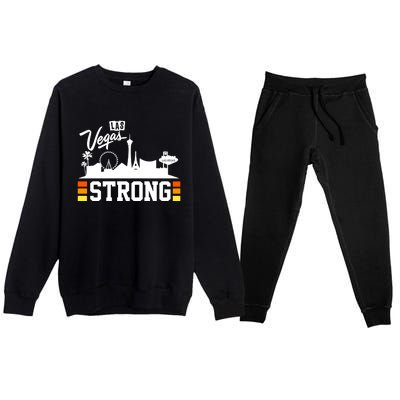 Las Vegas Strong Premium Crewneck Sweatsuit Set