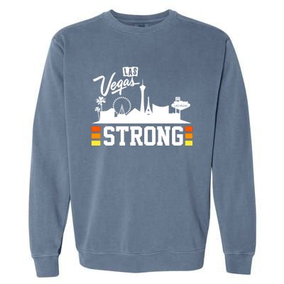 Las Vegas Strong Garment-Dyed Sweatshirt