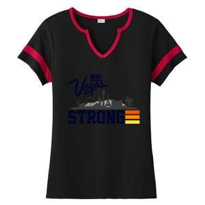 Las Vegas Strong Ladies Halftime Notch Neck Tee