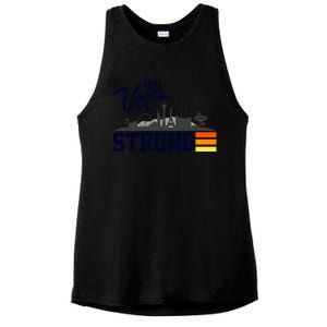 Las Vegas Strong Ladies PosiCharge Tri-Blend Wicking Tank