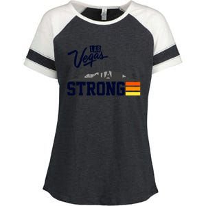 Las Vegas Strong Enza Ladies Jersey Colorblock Tee