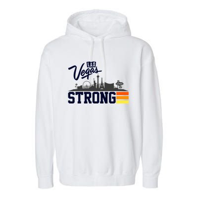 Las Vegas Strong Garment-Dyed Fleece Hoodie