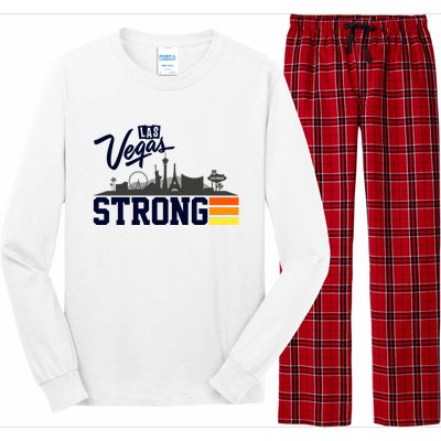 Las Vegas Strong Long Sleeve Pajama Set