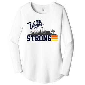 Las Vegas Strong Women's Perfect Tri Tunic Long Sleeve Shirt