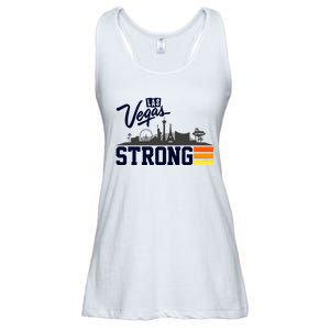 Las Vegas Strong Ladies Essential Flowy Tank