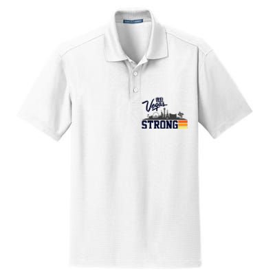 Las Vegas Strong Dry Zone Grid Polo