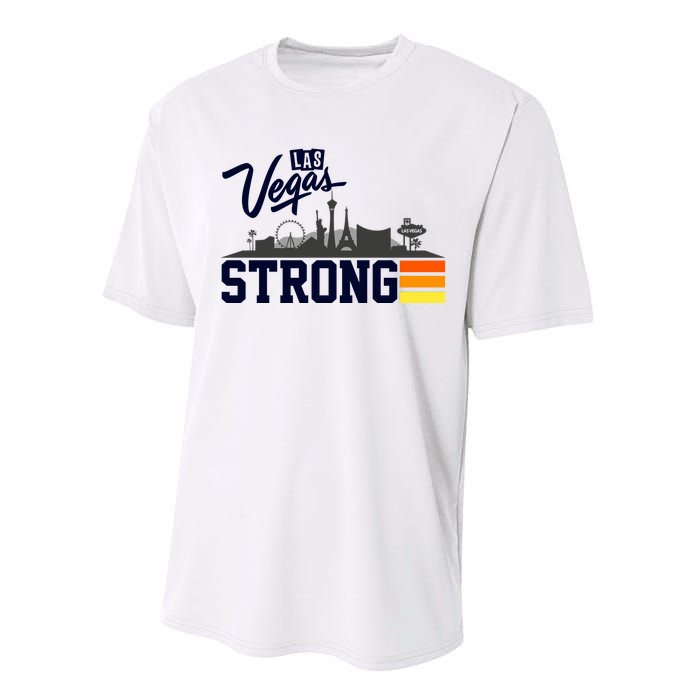 Las Vegas Strong Performance Sprint T-Shirt