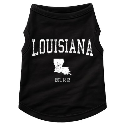 Louisiana Vintage Sports Design La Doggie Tank
