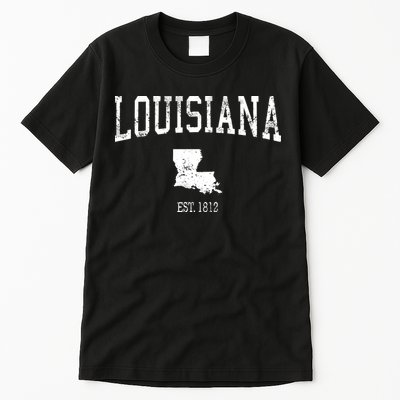 Louisiana Vintage Sports Design La Tall T-Shirt