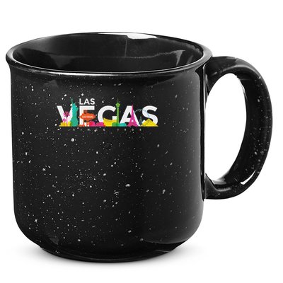 Las Vegas Skyline Retro Vintage Nevada Souvenir Gift 15oz Campfire Ceramic Mug