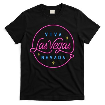 Las Vegas Sign Nevada Aesthetic Design Classic T-Shirt