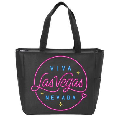 Las Vegas Sign Nevada Aesthetic Design Classic Zip Tote Bag
