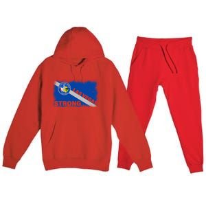 Las Vegas Strong Cool City Flag Support Gift Cute Gift Premium Hooded Sweatsuit Set