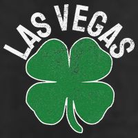 Las Vegas Shamrock St. Patrick's Day Saint Paddy's Irish Cool Comfort Performance Bucket Hat