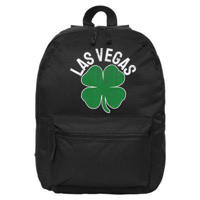 Las Vegas Shamrock St. Patrick's Day Saint Paddy's Irish 16 in Basic Backpack