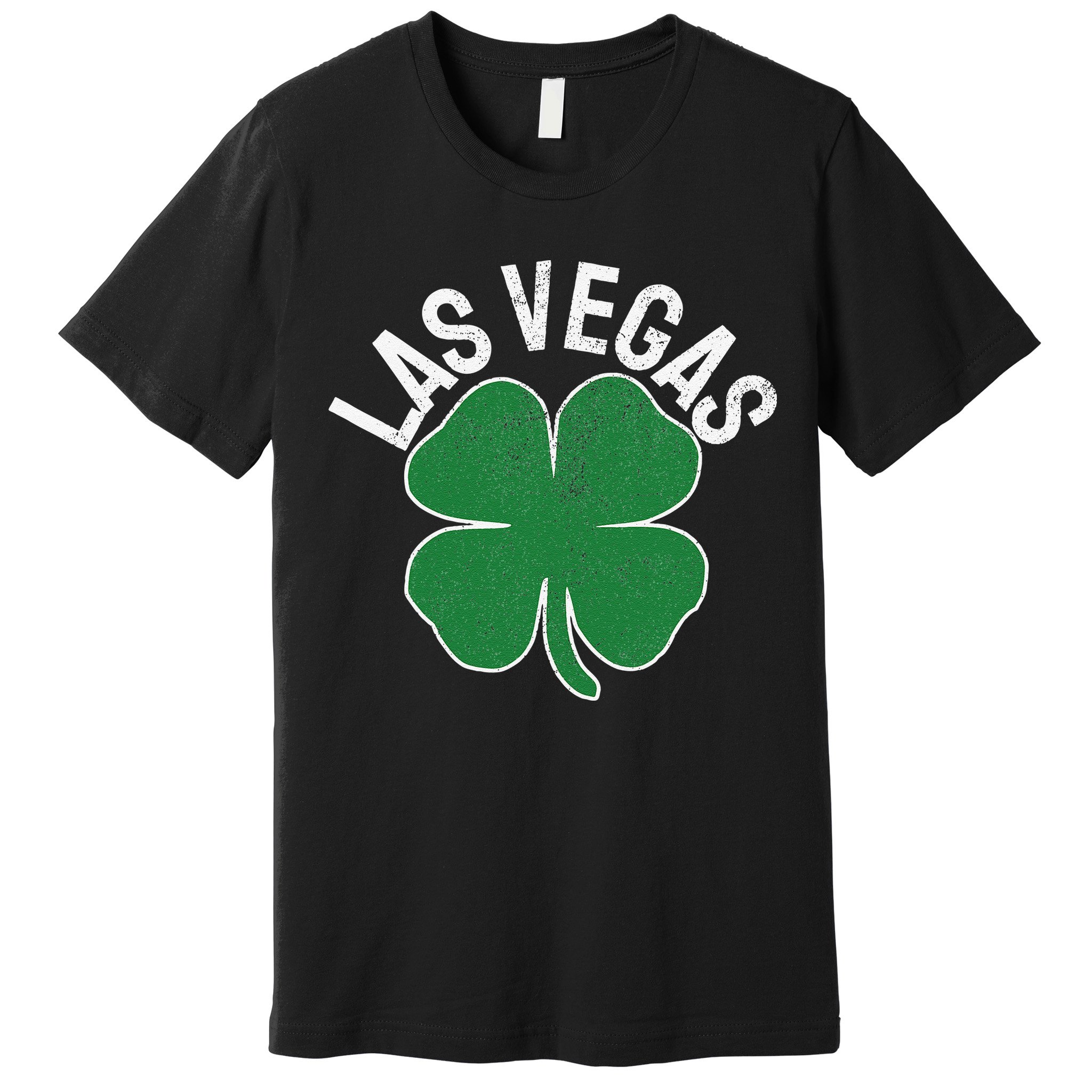 Las Vegas Shamrock St. Patrick's Day Saint Paddy's Irish Premium T-Shirt