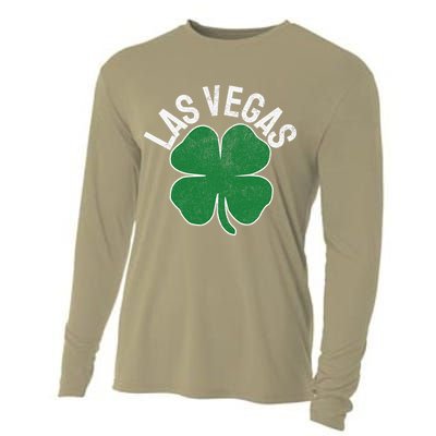 Las Vegas Shamrock St. Patrick's Day Saint Paddy's Irish Cooling Performance Long Sleeve Crew