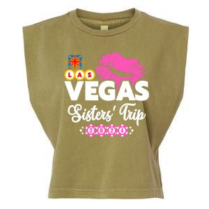 Las Vegas Sisters Trip 2024 Girl Trip Garment-Dyed Women's Muscle Tee