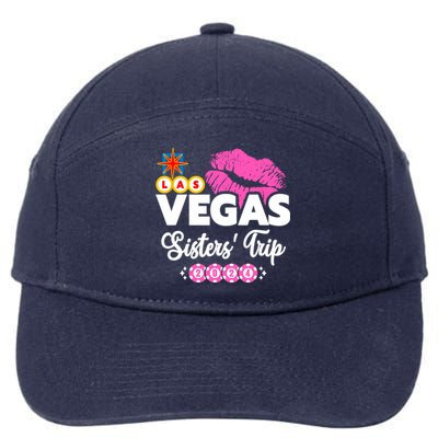 Las Vegas Sisters Trip 2024 Girl Trip 7-Panel Snapback Hat