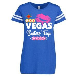 Las Vegas Sisters Trip 2024 Girl Trip Enza Ladies Jersey Football T-Shirt