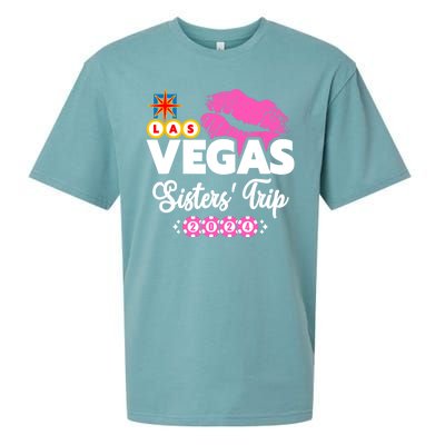 Las Vegas Sisters Trip 2024 Girl Trip Sueded Cloud Jersey T-Shirt