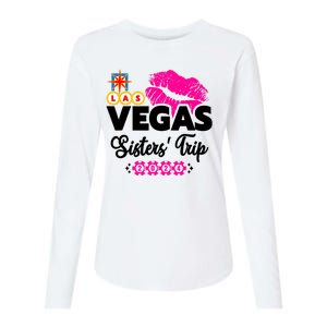 Las Vegas Sisters Trip 2024 Girl Trip Womens Cotton Relaxed Long Sleeve T-Shirt