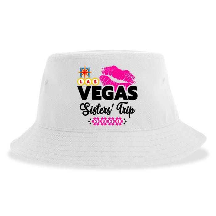 Las Vegas Sisters Trip 2024 Girl Trip Sustainable Bucket Hat