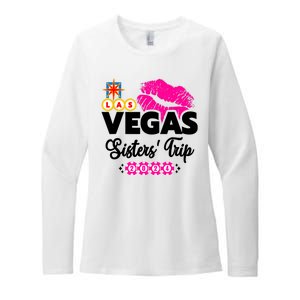 Las Vegas Sisters Trip 2024 Girl Trip Womens CVC Long Sleeve Shirt