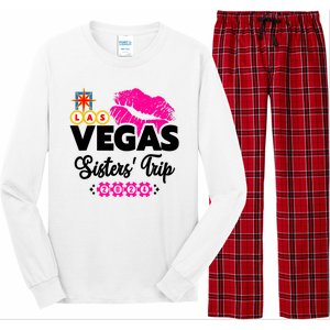 Las Vegas Sisters Trip 2024 Girl Trip Long Sleeve Pajama Set