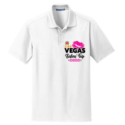 Las Vegas Sisters Trip 2024 Girl Trip Dry Zone Grid Polo