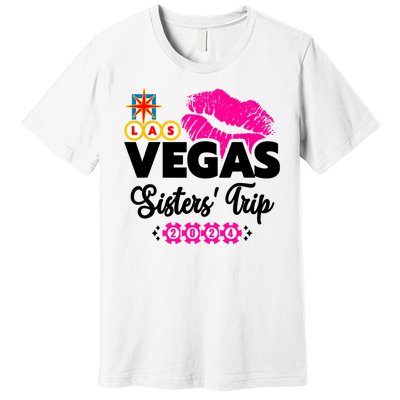 Las Vegas Sisters Trip 2024 Girl Trip Premium T-Shirt