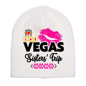 Las Vegas Sisters Trip 2024 Girl Trip Short Acrylic Beanie