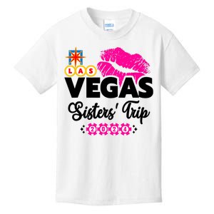 Las Vegas Sisters Trip 2024 Girl Trip Kids T-Shirt