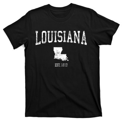 Louisiana Vintage Sports Design La T-Shirt