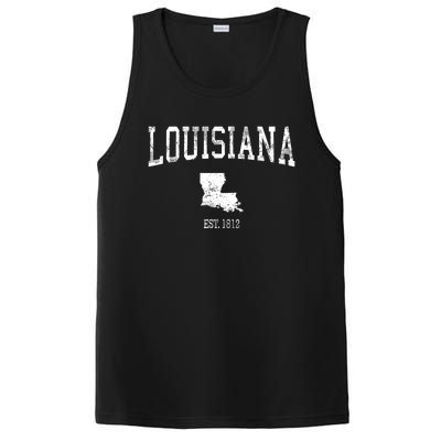 Louisiana Vintage Sports Design La PosiCharge Competitor Tank