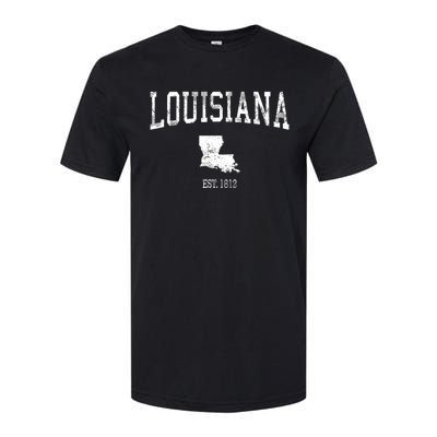 Louisiana Vintage Sports Design La Softstyle CVC T-Shirt