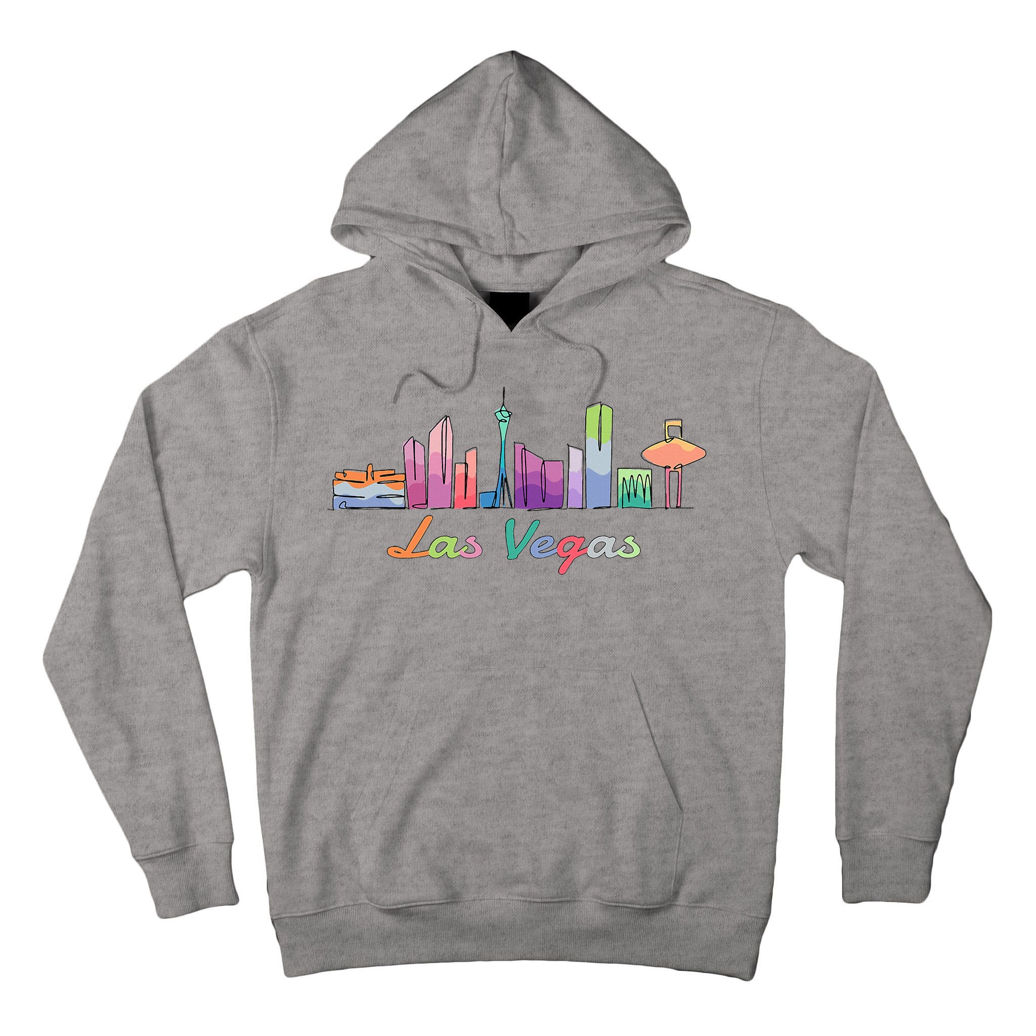 Las Vegas Skyline Aesthetic Design Classic Tall Hoodie