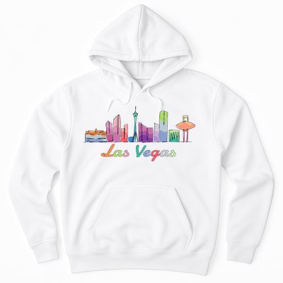 Las Vegas Skyline Aesthetic Design Classic Hoodie
