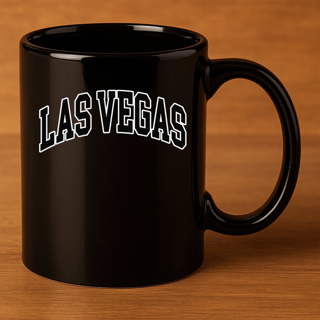 Las Vegas Throwback Design Nevada Classic 11oz C Handle Ceramic Mug