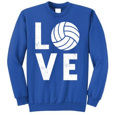 Love Volleyball Team Volleyball Meaningful Gift Sweatshirt