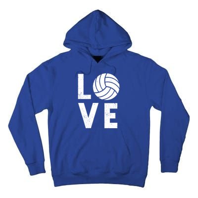 Love Volleyball Team Volleyball Meaningful Gift Tall Hoodie