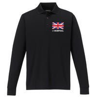 Liverpool Vintage Uk Performance Long Sleeve Polo