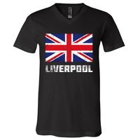 Liverpool Vintage Uk V-Neck T-Shirt