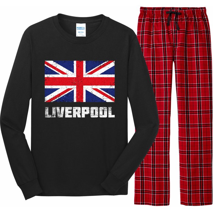 Liverpool Vintage Uk Long Sleeve Pajama Set