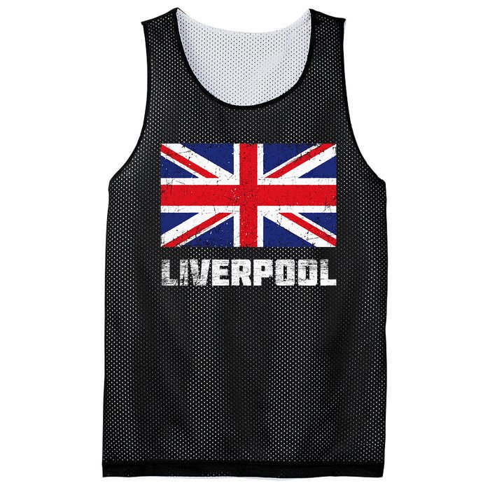 Liverpool Vintage Uk Mesh Reversible Basketball Jersey Tank