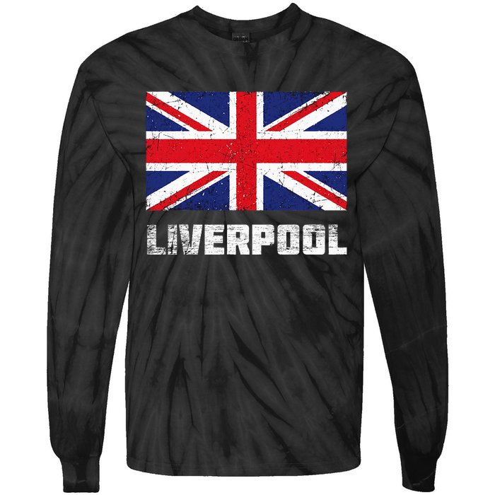 Liverpool Vintage Uk Tie-Dye Long Sleeve Shirt